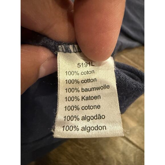 Lacoste Mens Blue 1/4 Button Polo Crocodile Logo Classic Fit T-Shirt Size 4 - Picture 6 of 8